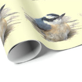 Rood gebrande knollen cadeaupapier (Rol Hoek)