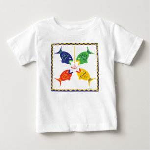 Rood Geel Blauw Groen Vissen