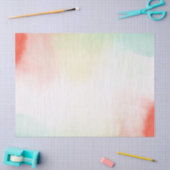 Rood Geel Blush Tie Dye Tissuepapier (Craft)