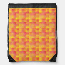 Rood Geel Dambord Abstract Patroon