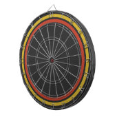 Rood Geel Dartbord (Voorkant Rechts)