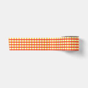 Rood Geel Gingham Rut   Lint