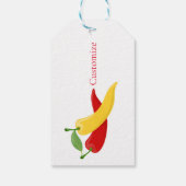Rood Geel Groen Chili Peppers Thunder_Cove Cadeaulabel (Achterkant)