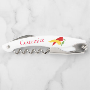 Rood Geel Groen Chili Peppers Thunder_Cove Kurkentrekker