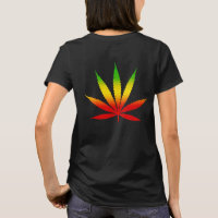 Rood Geel & Groen Rasta Leaf Jamaicaanse Jamaica
