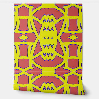 Rood & Geel "Ratti_Creative_Arts" wallpaper Behang