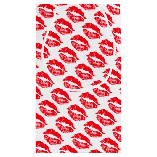 Rood gelaat klein cadeauzakje (Achterkant)