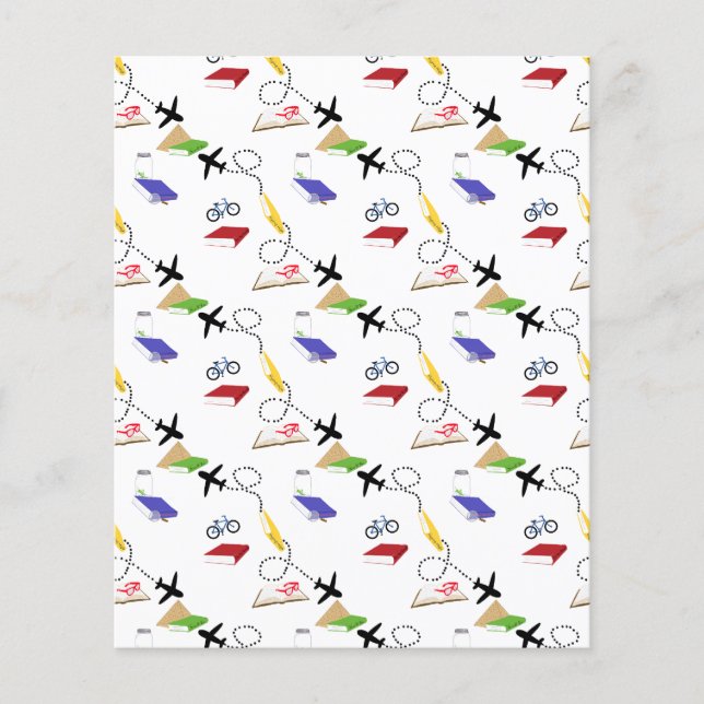 Rood gele blauwvliegtuigfiets (Voorkant)