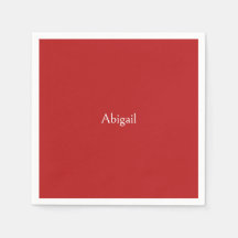 Rood gepersonaliseerd Baby shower