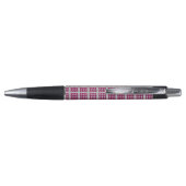 rood gestippeld patroon pen (Achterkant)