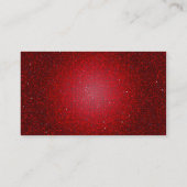 Rood Glitter Sequin Disco Glitz Visitekaartje (Achterkant)