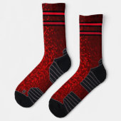 rood glitterhart sokken (Links)
