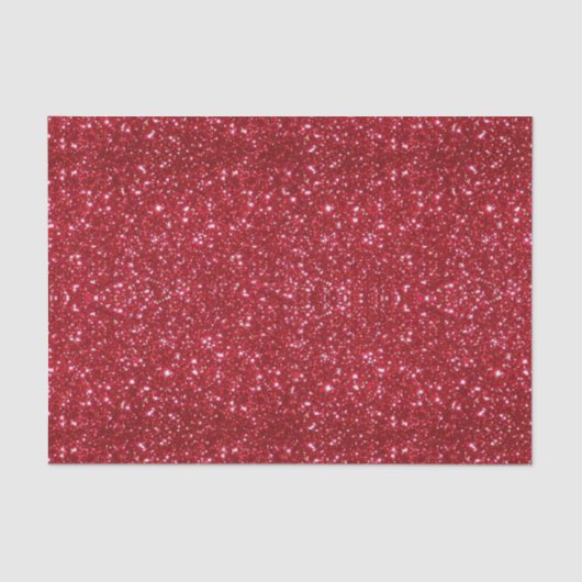 rood glitterpapier tissuepapier (Voorkant)
