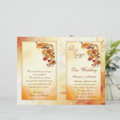 Rood, goud, bruine herfst (Staand voorkant)