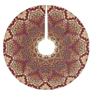 Rood Goud Decoratieve Boomrok Kerstboom Rok