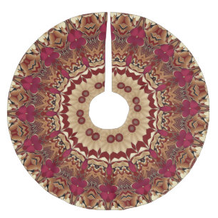 Rood Goud Decoratieve Boomrok Kerstboom Rok