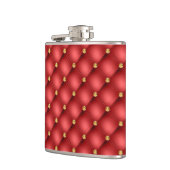 Rood Goud Diamant Getufte Kolf Heupfles (Links)