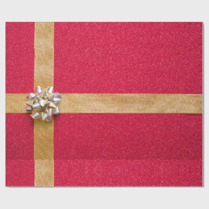 Rood goud inpakpapier