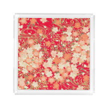  rood goud japans kimono bloembloem