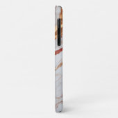 rood goud marmer Case-Mate iPhone case (Achterkant/links)