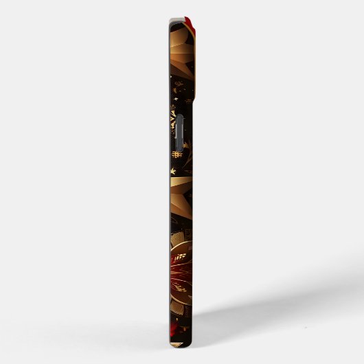  ROOD & GOUD VAKANTIEPATRONEN Case-Mate iPhone CASE (Achterkant / Rechts)