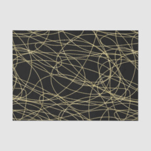 Rood Goud Zwarte Lippen Kussen Bruidsmeisje Shower Tissuepapier