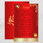 Rood-gouden (Voorkant / Achterkant)