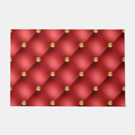 Rood gouden deurmat (Voorkant)