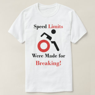 Rood - Grenswaarden werden vastgesteld voor het br T-shirt