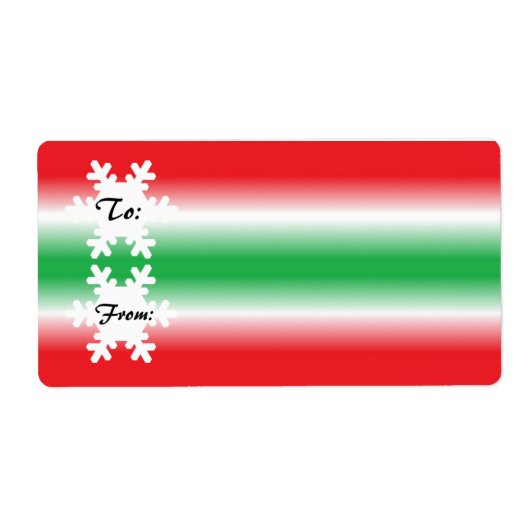 Rood & Groen Etiket Alternate (Voorkant)