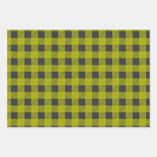 Rood groen gepantserd whitepaper reeks van 3 inpakpapier vel (Voorkant 2)