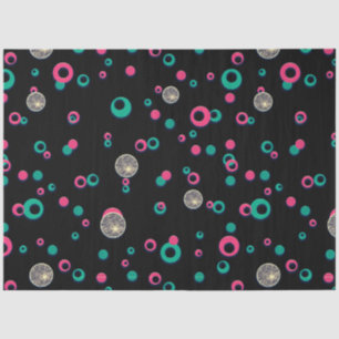 Rood Groen Goud Glitter Polka Dots Kerstmis Tissuepapier