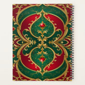 Rood Groen Goud Kerstvakantie Planner (Achterkant)