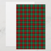 Rood Groen Kerstmis Plakken Scrapbook Stationery Briefpapier (Voorkant / Achterkant)