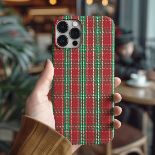 Rood groen kerstpatroon iPhone 11 hoesje