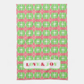 Rood & Groen Mozaïek Keuken Handdoeken (Verticaal)