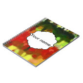 Rood groen schilderij notitieboek (Linkerzijde)