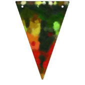 Rood groen schilderij vlaggetjes (Eerste vlag)