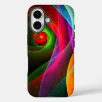 Rood Groen Sinaasappel Modern Abstract Kunstpatroo