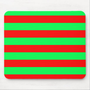 Rood Groen Strepen Ontwerp Muismat