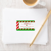 Rood groen uit de keuken van Kerstmis Etiket (Insitu)