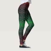Rood Groen Vakantie Kerstmis Legging (Rechts)