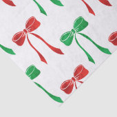 Rood & Groen Waterverf Boog Patroon Tissuepapier (Detail)