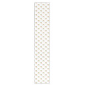 Rood-groen, zoet XmaS Cool Candy Cane Pattern Medium Tafelloper (Voorkant)