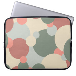 Rood-groene moleculen laptoptas laptop sleeve