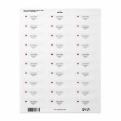 Rood hart houdt meer van je etiket (Full Sheet)