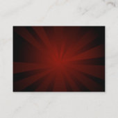 Rood Hart met Gouden Vleugels Contactkaartje (Achterkant)