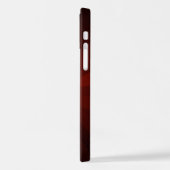 Rood hart met gouden vleugels iPhone hoesje (Linkerkant)