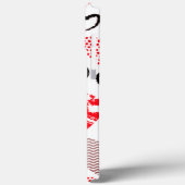 Rood hart naadloos patroon Case-Mate iPhone case (Achterkant / Links)