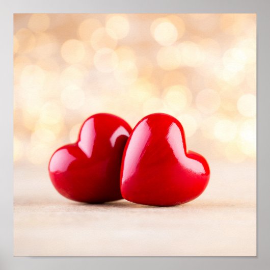 Rood hart. poster (Voorkant)